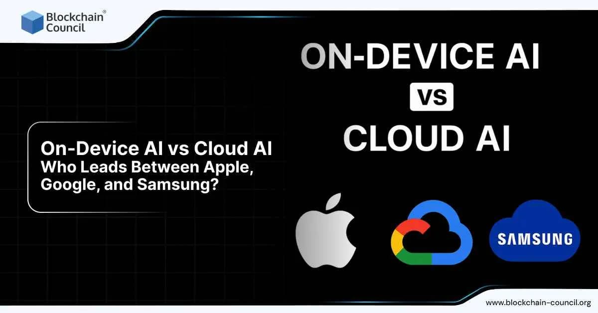 On-Device AI vs Cloud AI: Who Leads Between Apple, Google, and Samsung?