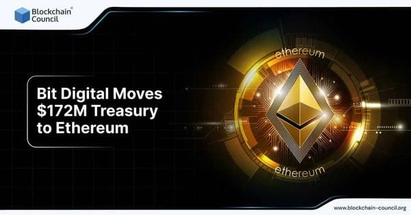 Bit Digital Moves $172M Treasury to Ethereum