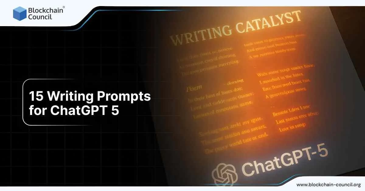 15 ChatGPT 5 writing prompts for creativity and content generation