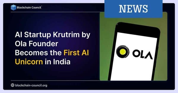 AI Startup Krutrim by Ola Founder Becomes the First AI Unicorn in India
