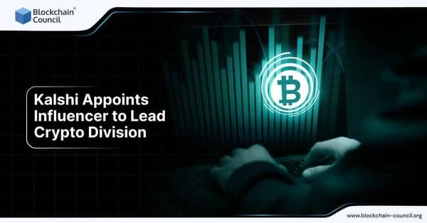 Kalshi appoints influencer to lead its crypto division