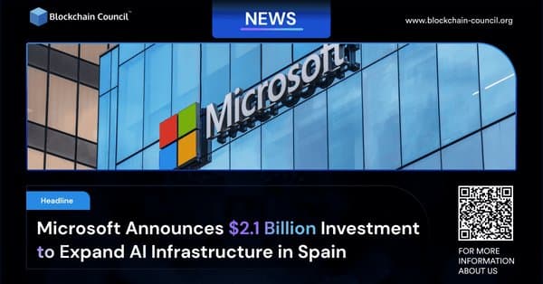 Microsoft Announces $2.1 Billion Investment to Expand AI Infrastructure in Spain