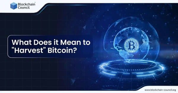 What Does it Mean to "Harvest" Bitcoin?