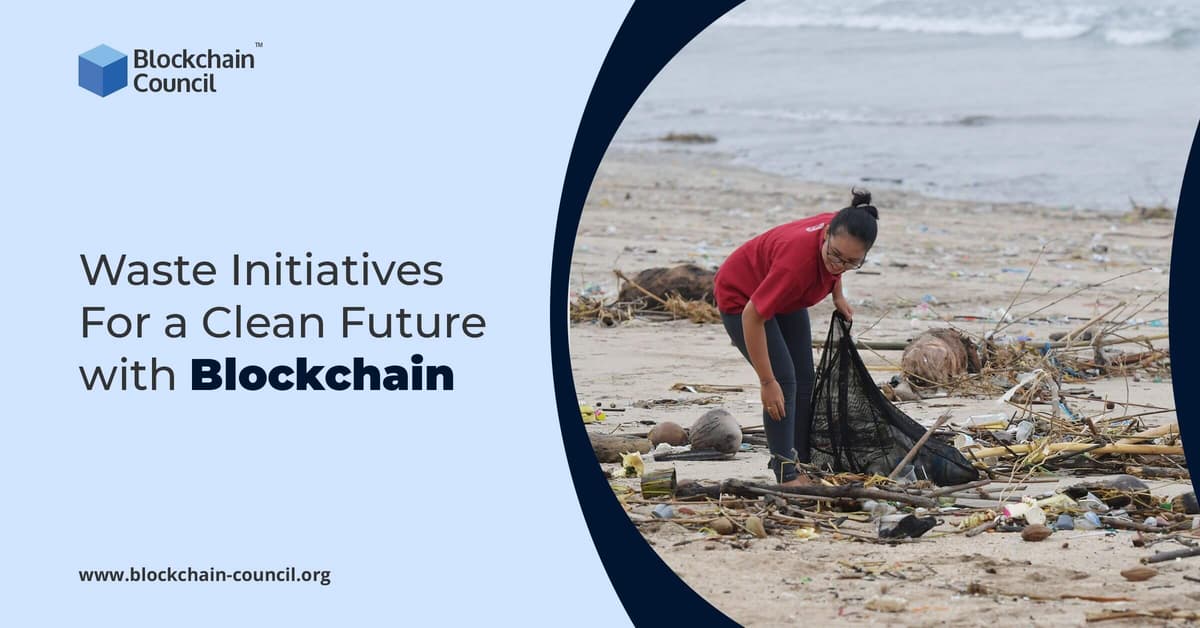 Waste Initiatives For a Clean Future with Blockchain 
