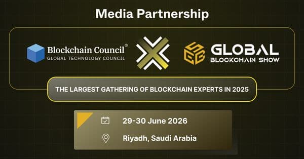 Blockchain Council Announces Media Partnership with the Global Blockchain Show