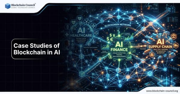 Case Studies of Blockchain in AI: Real-World Use Cases in Healthcare, Finance, and Supply Chains