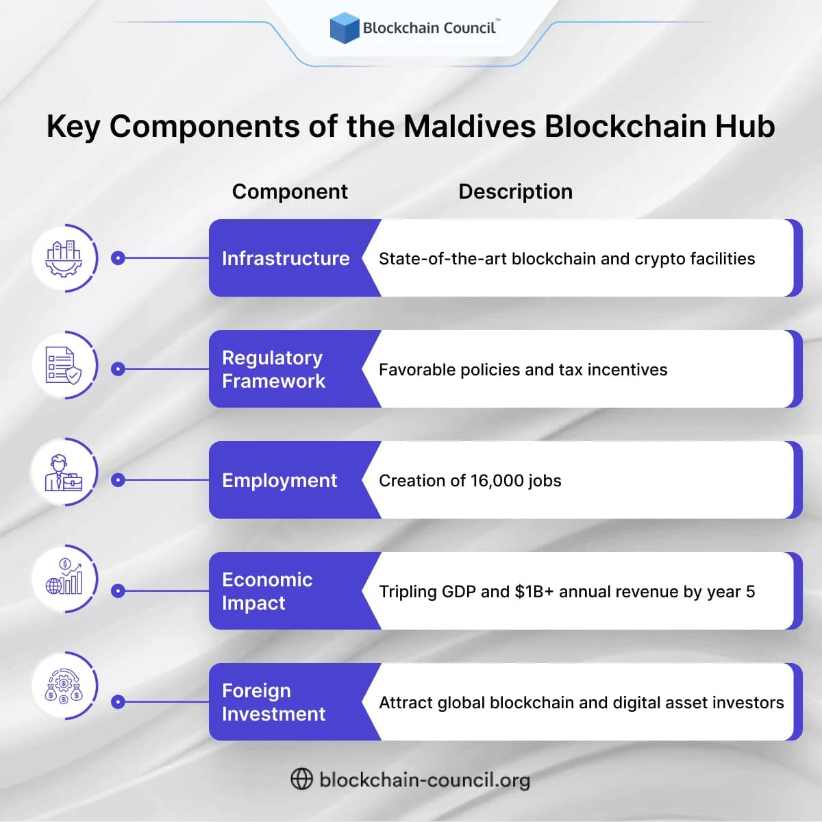 Key Components of the Maldives Blockchain Hub
