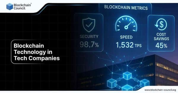 Tech companies adopting blockchain for speed, security, and cost savings