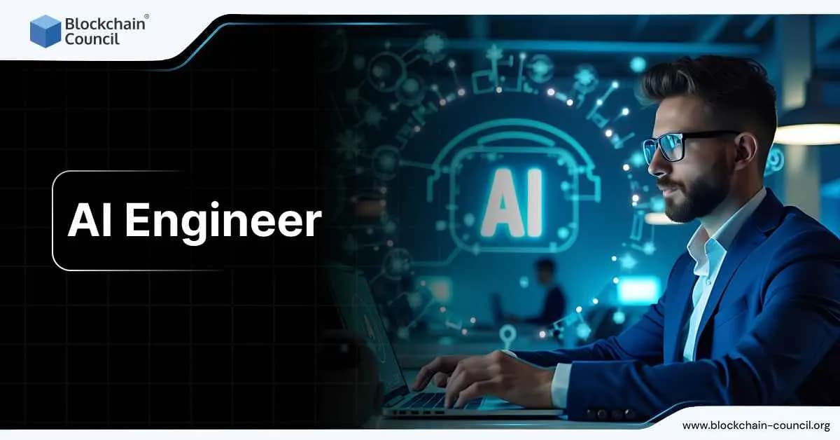 AI Engineer working with advanced AI technology.