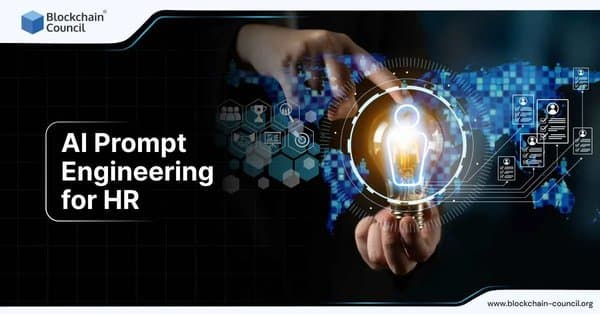 AI-driven prompt engineering transforming HR processes for recruitment, training, and employee management.