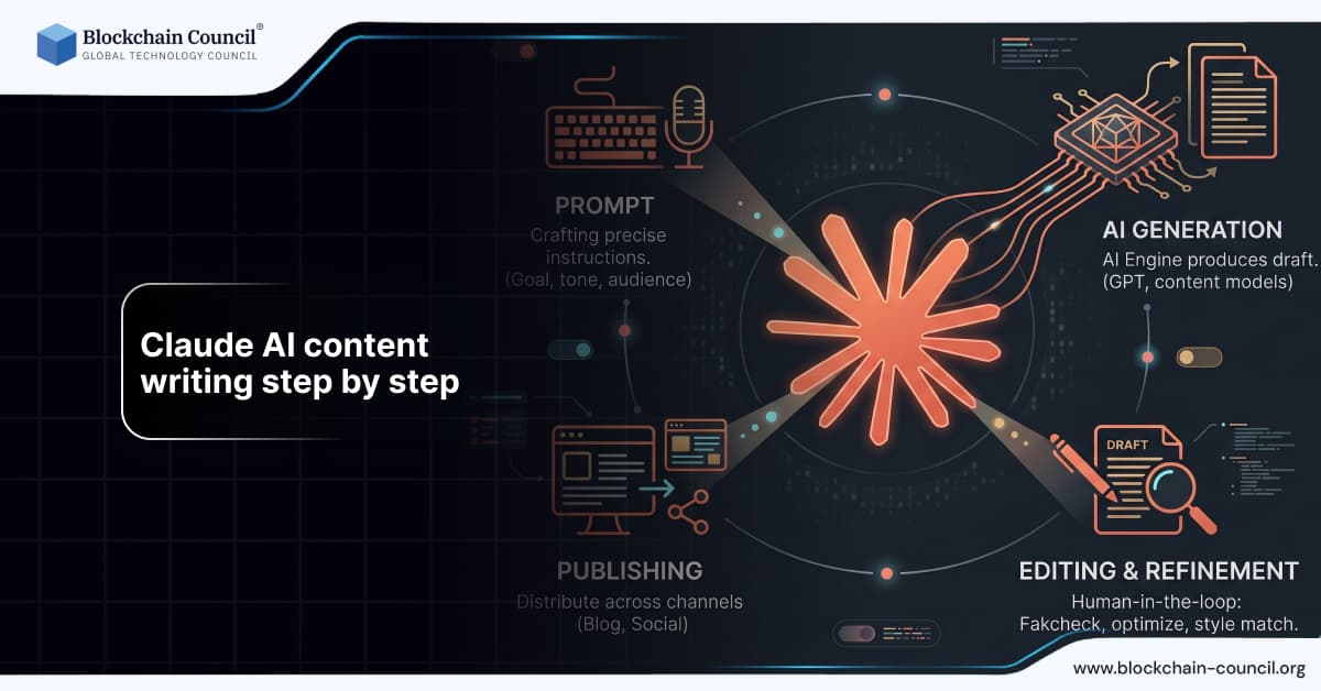 Claude AI content writing step by step
