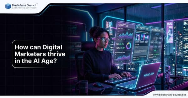 Digital marketers using AI tools and automation to improve marketing performance