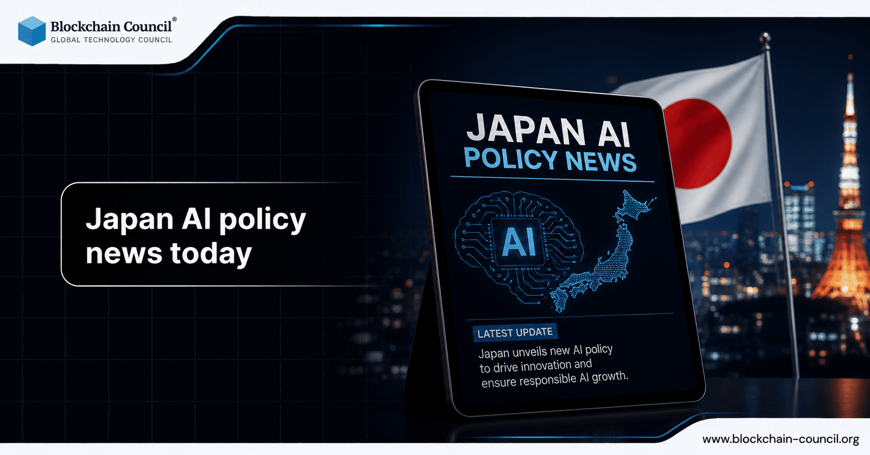 Japan AI Policy News Today