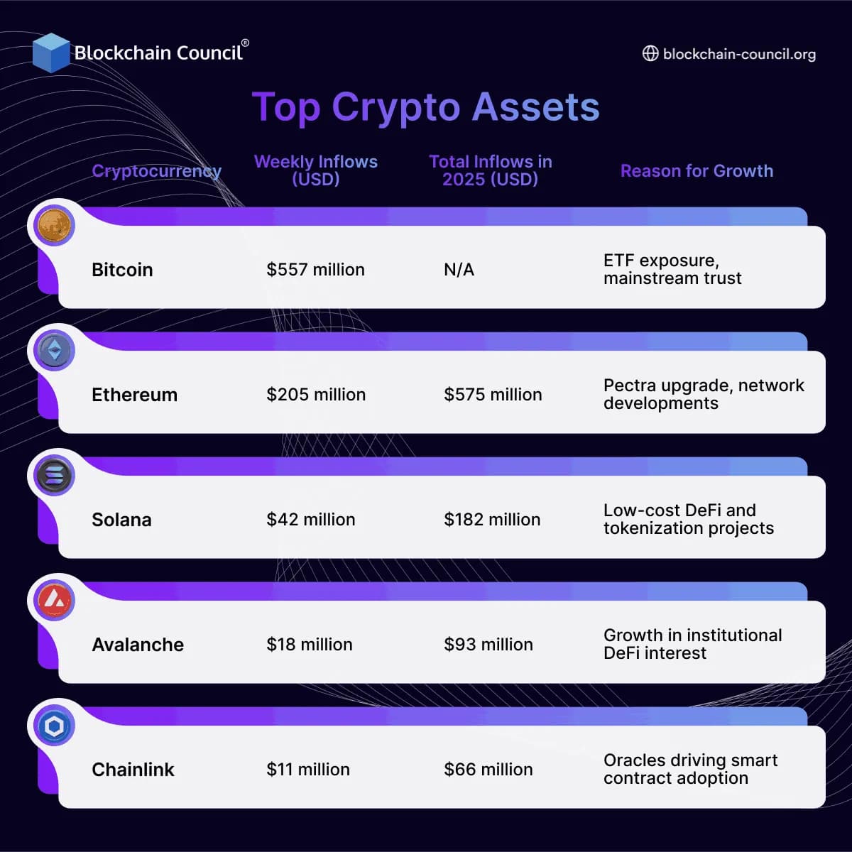 Top Crypto Assets 