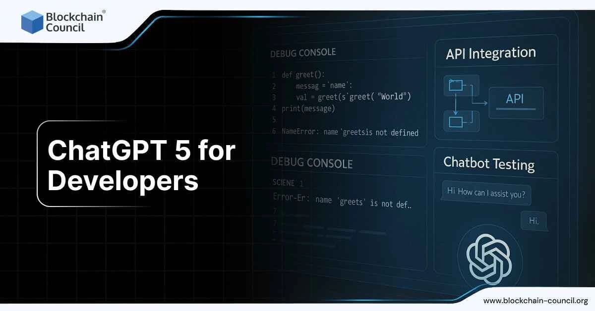 ChatGPT 5 streamlines code debugging and API integration for developers.