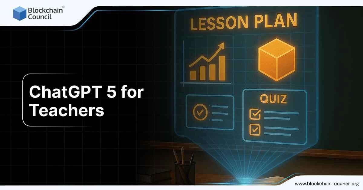 ChatGPT 5 aids teachers with lesson plans, quizzes, and progress tracking.