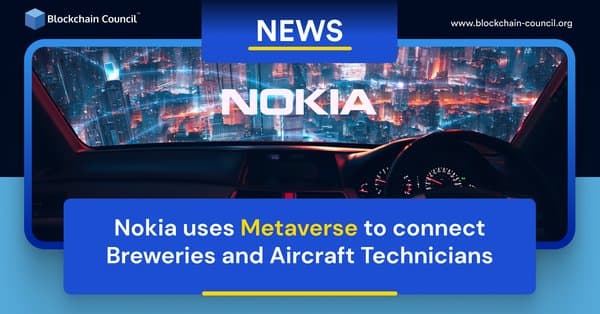 Nokia uses Metaverse to connect Breweries and Aircraft Technicians