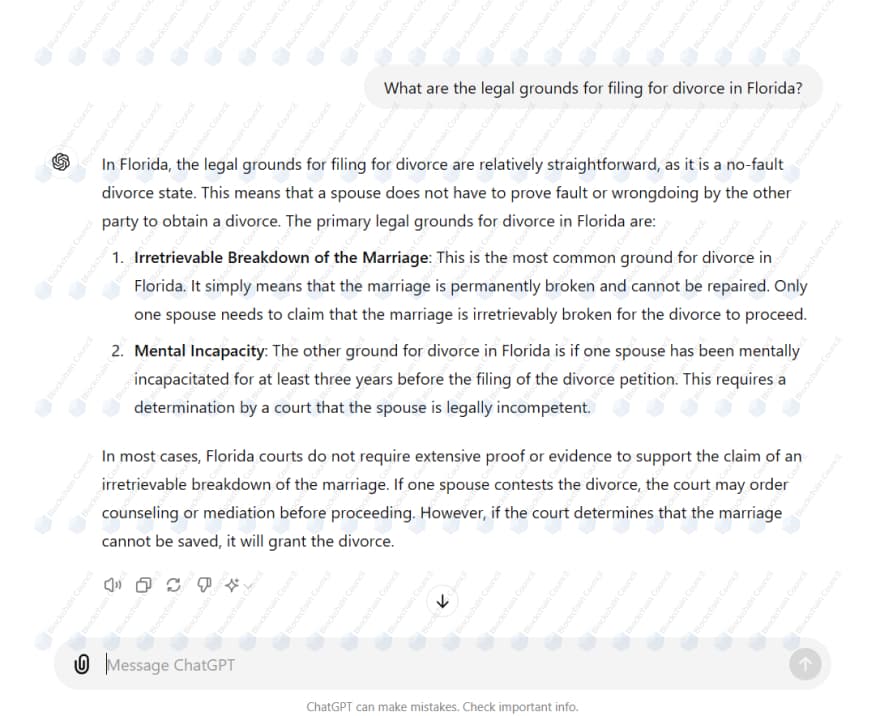 How to Ask ChatGPT About the Laws of Family Court