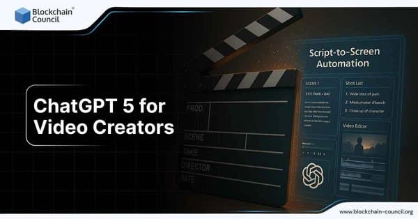 ChatGPT 5 enhances video creation with automated script-to-screen workflow.