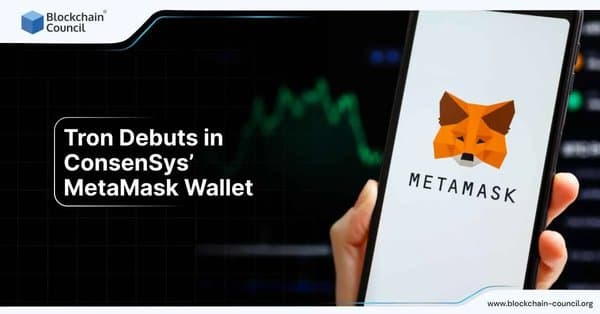 Tron debuts in MetaMask wallet, expanding crypto ecosystem.
