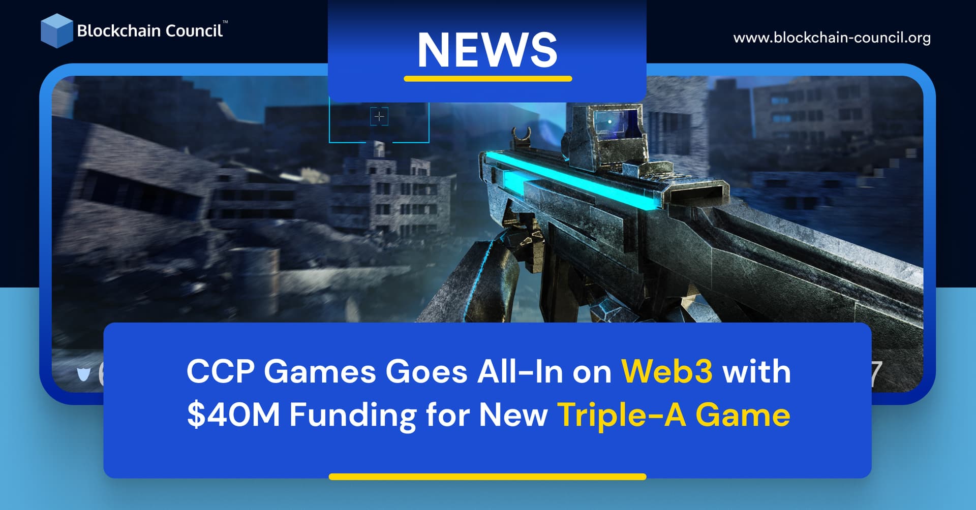 CCP Games Goes All-In on Web3 with $40M Funding for New Triple-A Game
