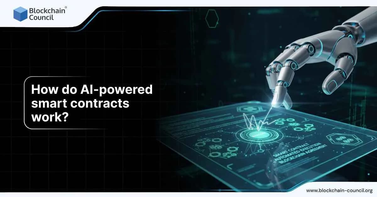 How do AI-powered smart contracts work?