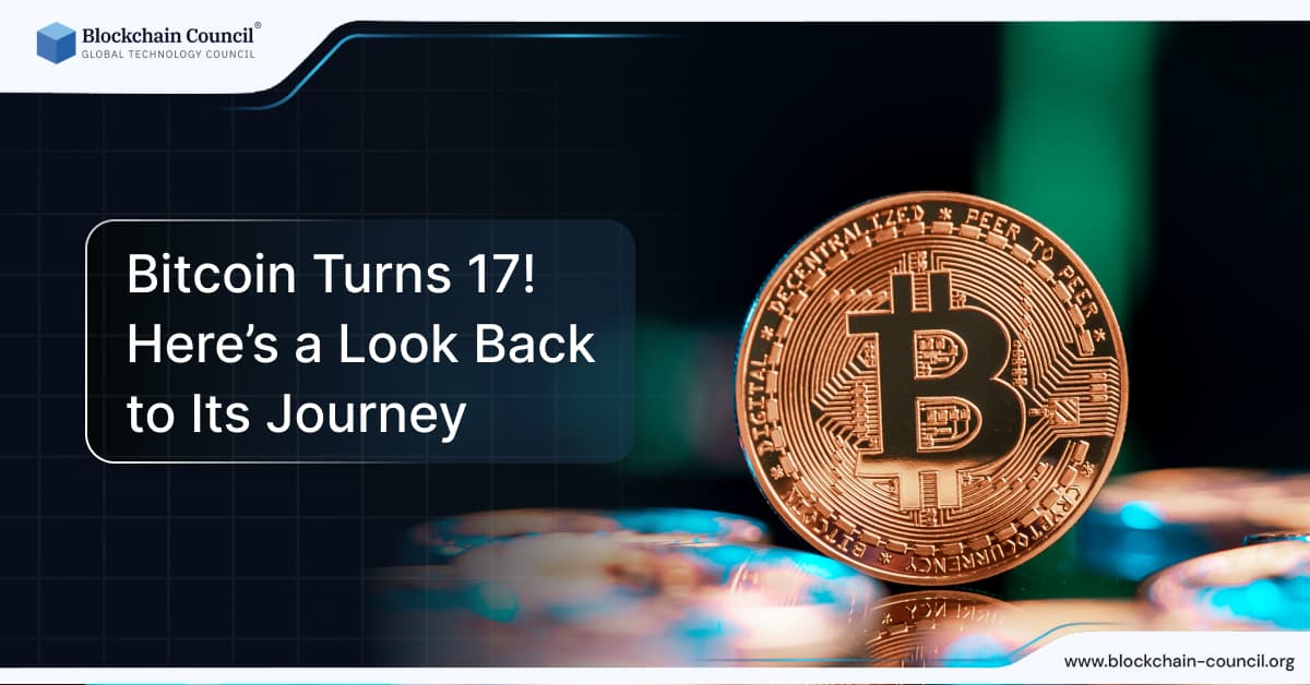 Bitcoin Turns 17! Here’s a Look Back to Its Journey