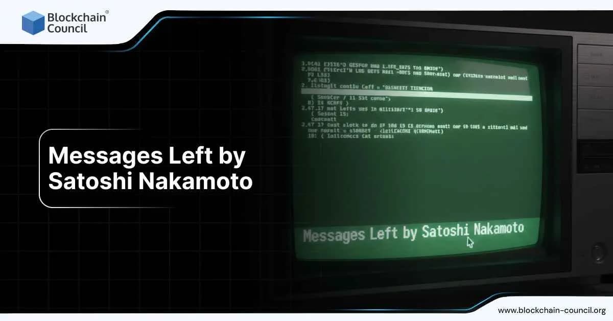 Messages Left by Satoshi Nakamoto