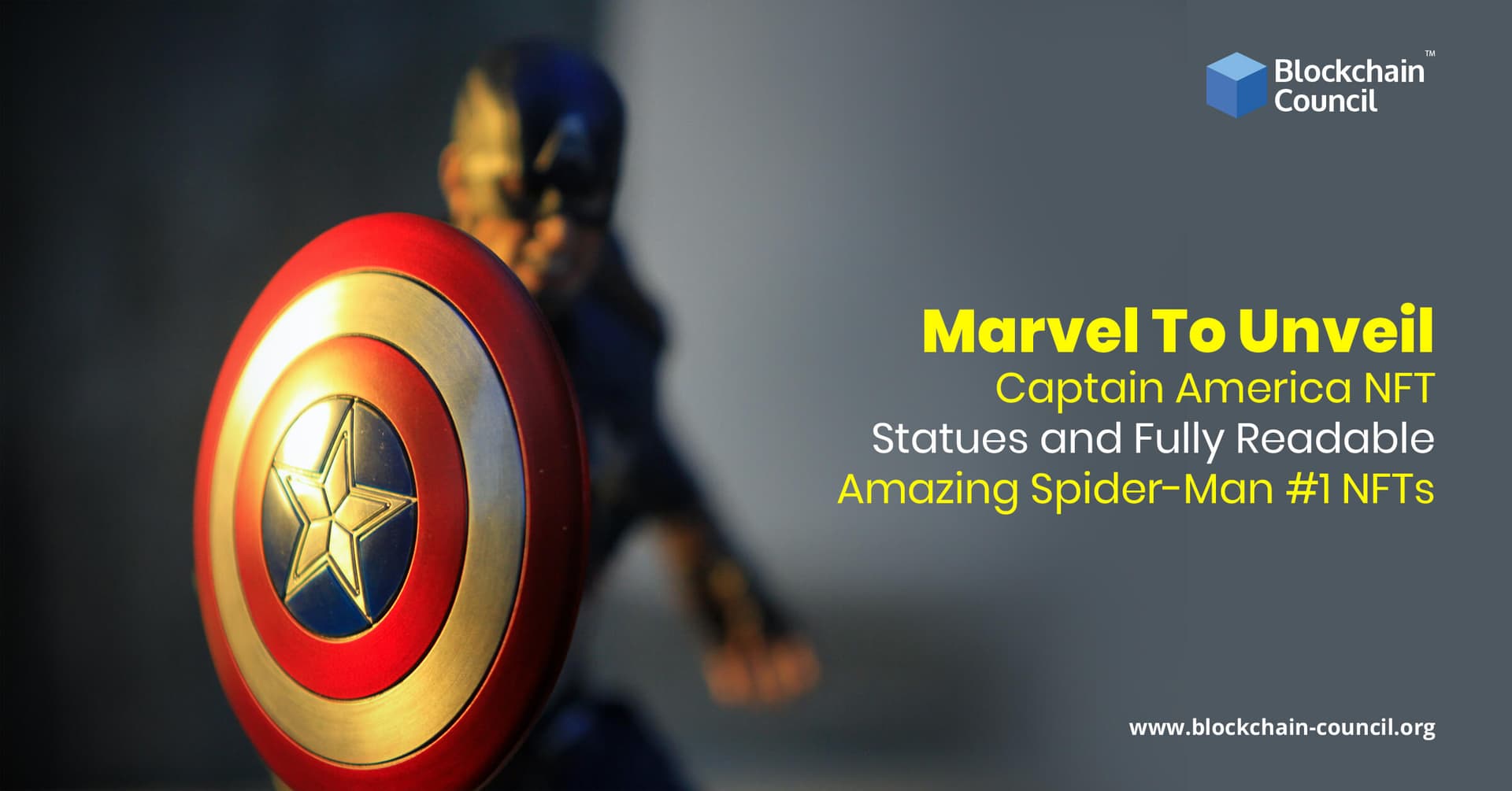 Marvel To Unveil Captain America NFT Statues and Fully Readable Amazing Spider-Man #1 NFTs