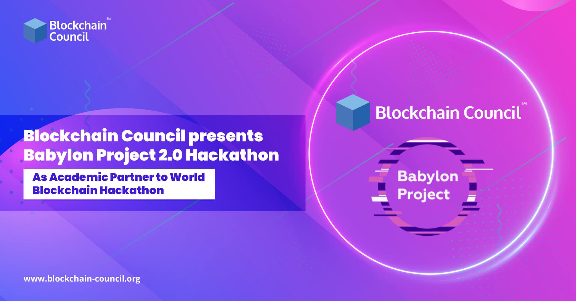 World Blockchain Hackathon presents Babylon Project 2.0 Hackathon