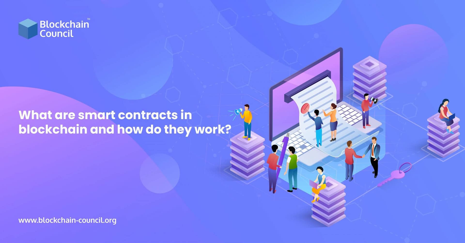 What are smart contracts in blockchain and how do they work