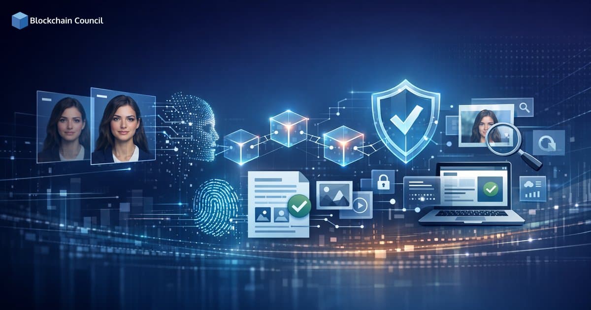 Preventing Deepfake Fraud with Blockchain: Content Provenance and Verification Workflows