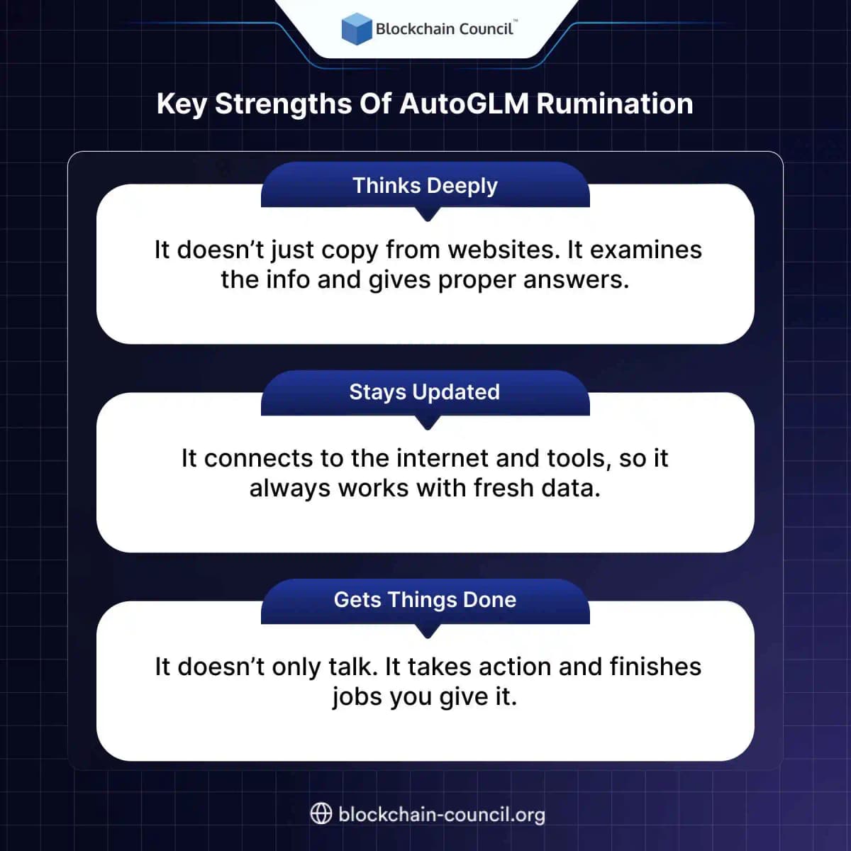 Key Strengths Of AutoGLM Rumination
