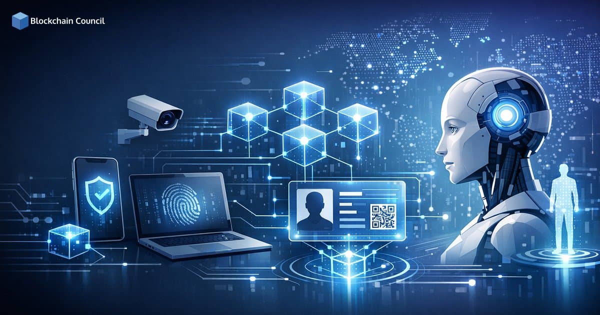 Decentralized Identity for AI: Using Blockchain to Authenticate Agents, Devices, and Users