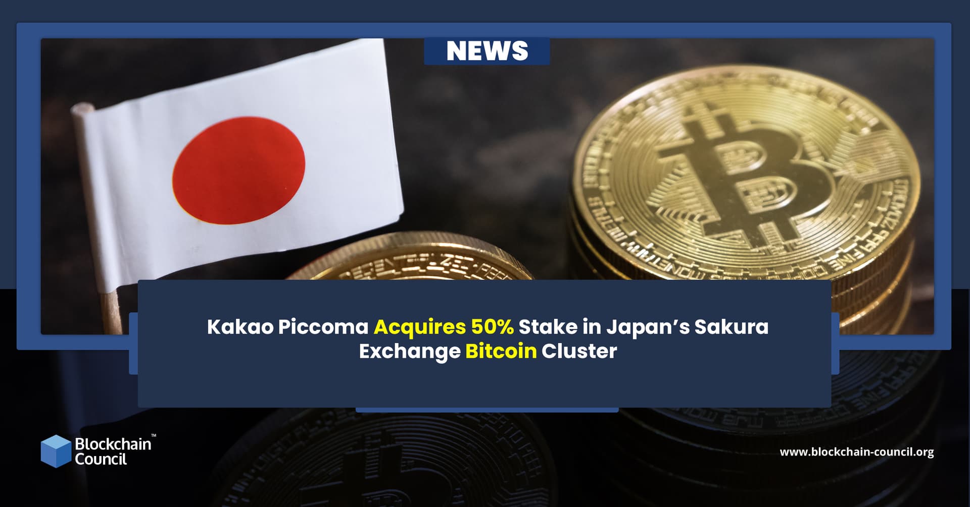 Kakao Piccoma Acquires 50% Stake in Japan’s Sakura Exchange Bitcoin Cluster