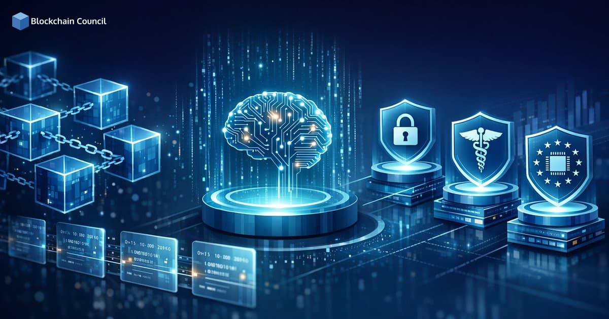 Blockchain for AI Compliance: Meeting GDPR, HIPAA, and EU AI Act Requirements with Immutable Logs