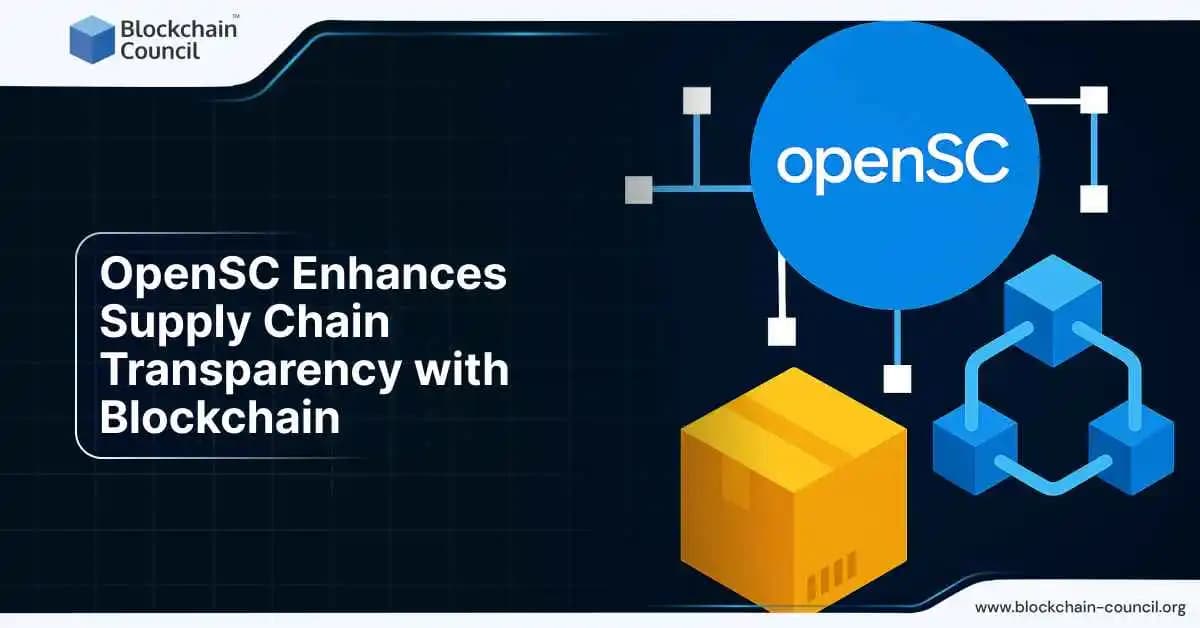 OpenSC Enhances Supply Chain Transparency with Blockchain