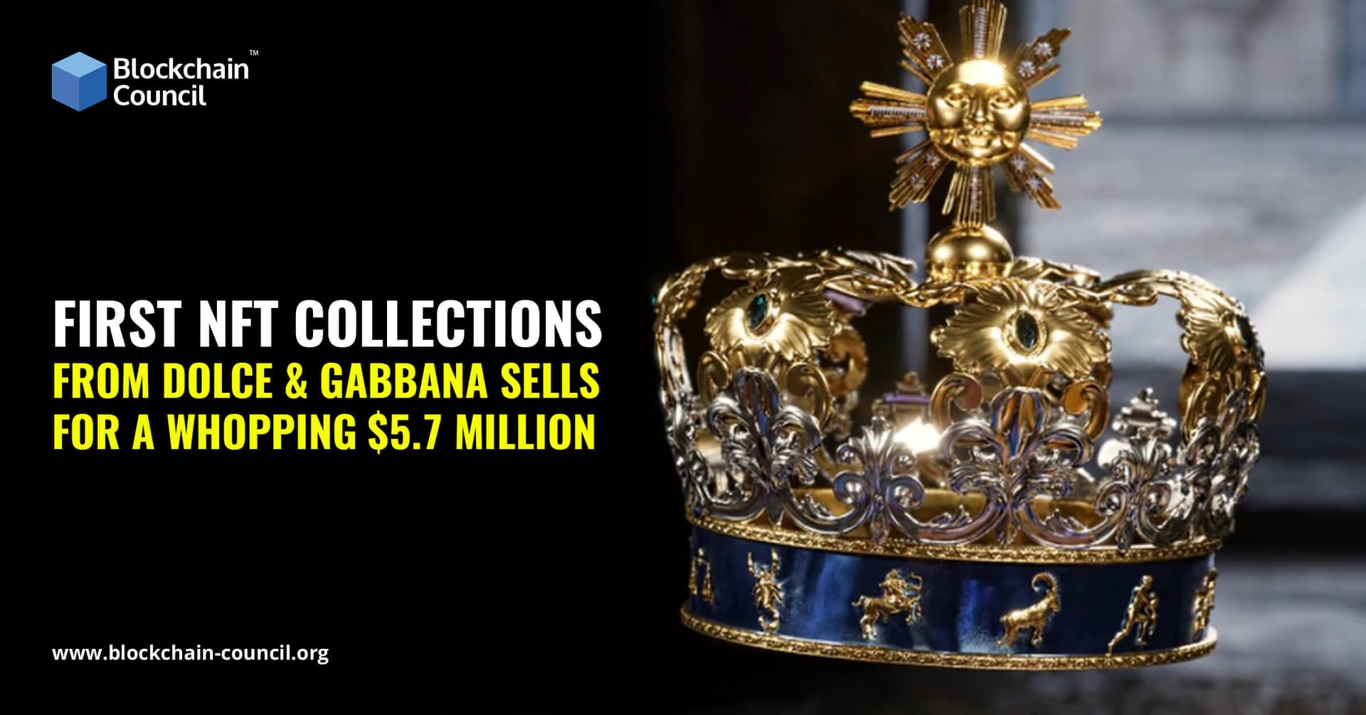 First NFT Collections From Dolce & Gabbana Sells For A Whopping $5.7 Million