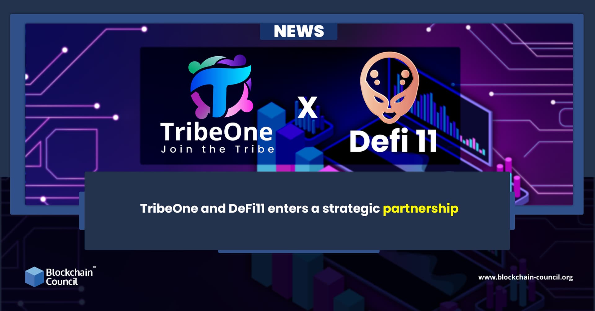 TribeOne and DeFi11 enters a strategic partnership