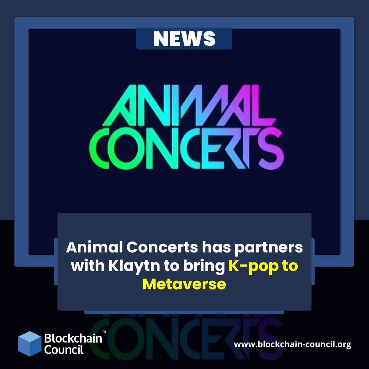 Animal Concerts has partners with Klaytn to bring K-pop to Metaverse