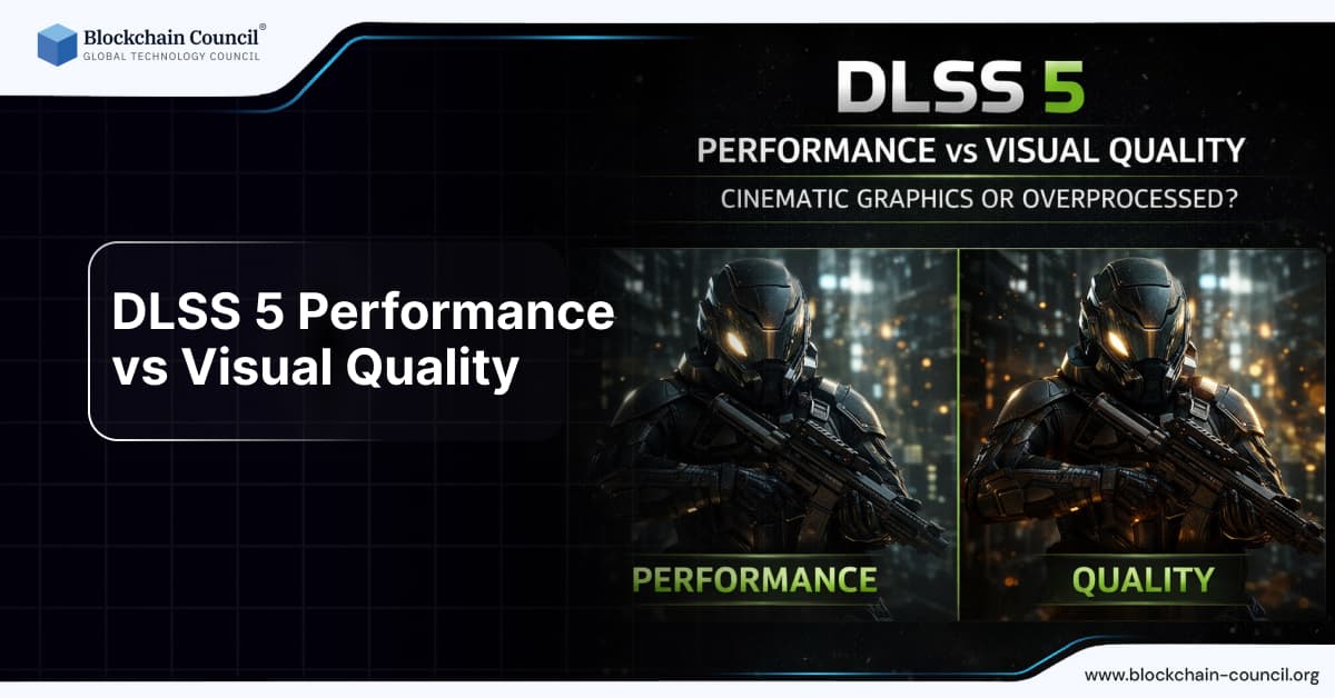 DLSS 5 visual comparison showing performance vs image quality