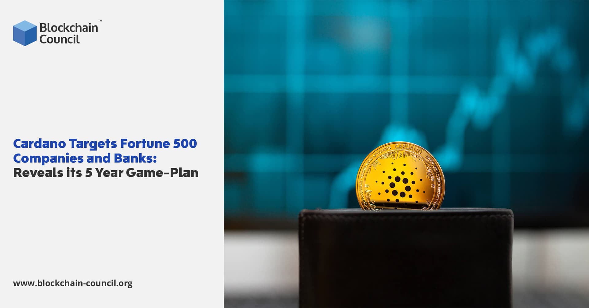 Cardano Targets Fortune 500 Companies and Banks Reveals its 5 Year Game-Plan