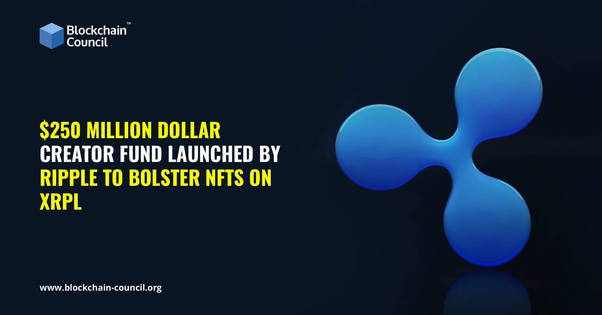 $250 Million Dollar Creator Fund Launched By Ripple To Bolster NFTs on XRPL
