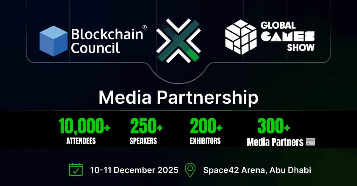 Blockchain Council Partnered with Global Games Show as Official Media Partner
