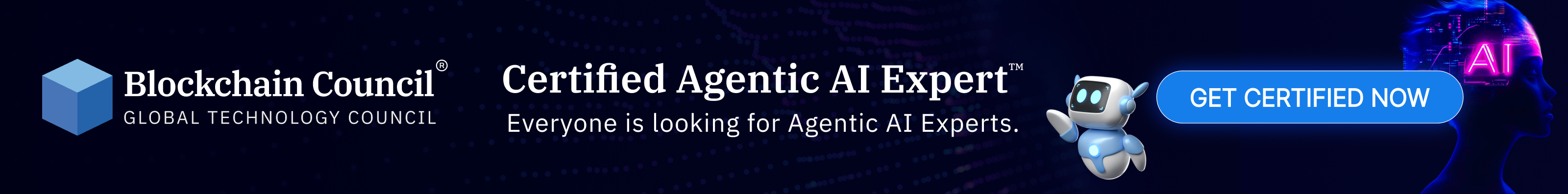 Certified Artificial Intelligence Expert Ad Strip