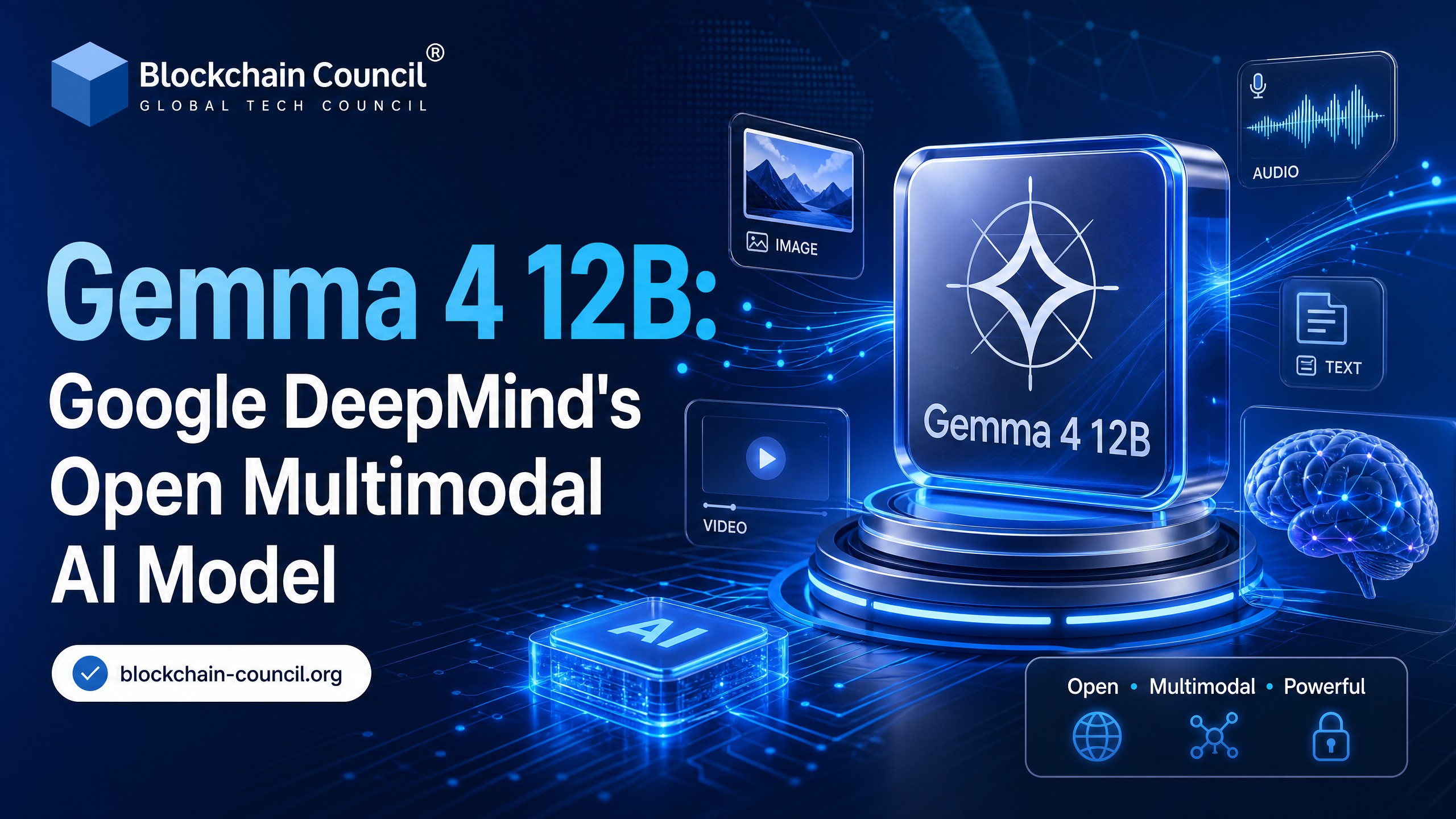 Gemma 4 12B: Open Multimodal AI Model - Blockchain Council