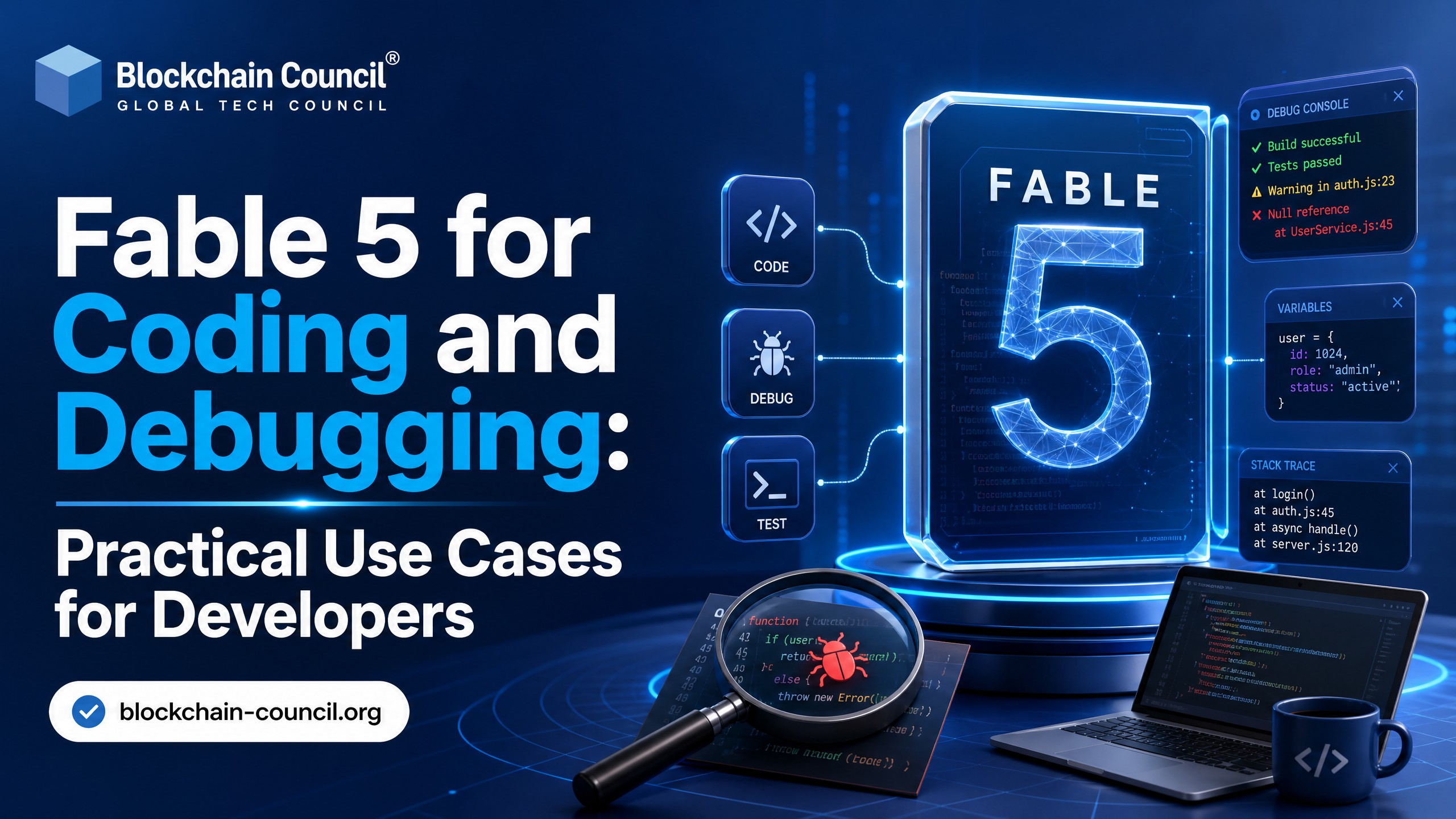 Fable 5 for Coding and Debugging - Blockchain Council