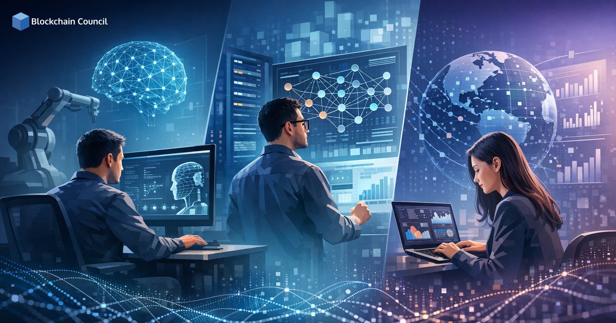 AI Engineer vs ML Engineer vs Data Scientist