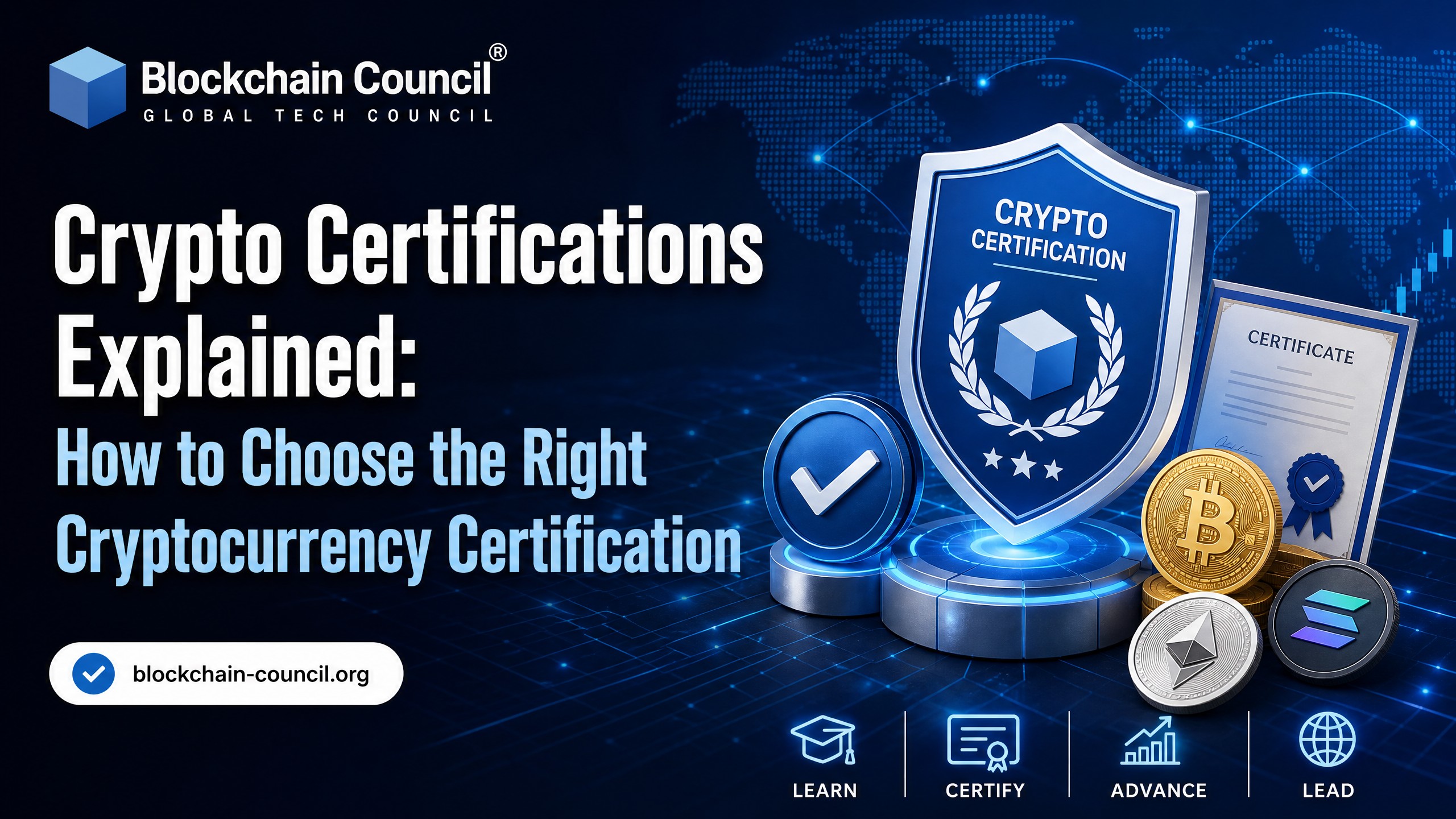 Cryptocurrency Certification: How to Choose
