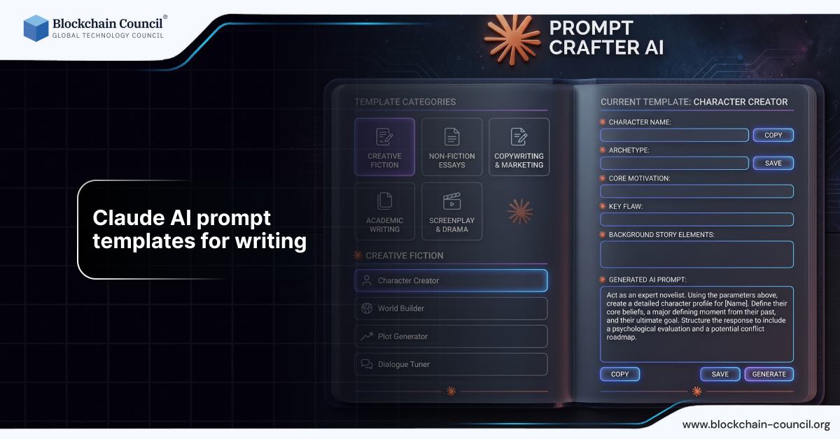 Claude AI Prompt Templates for Writing - Blockchain Council